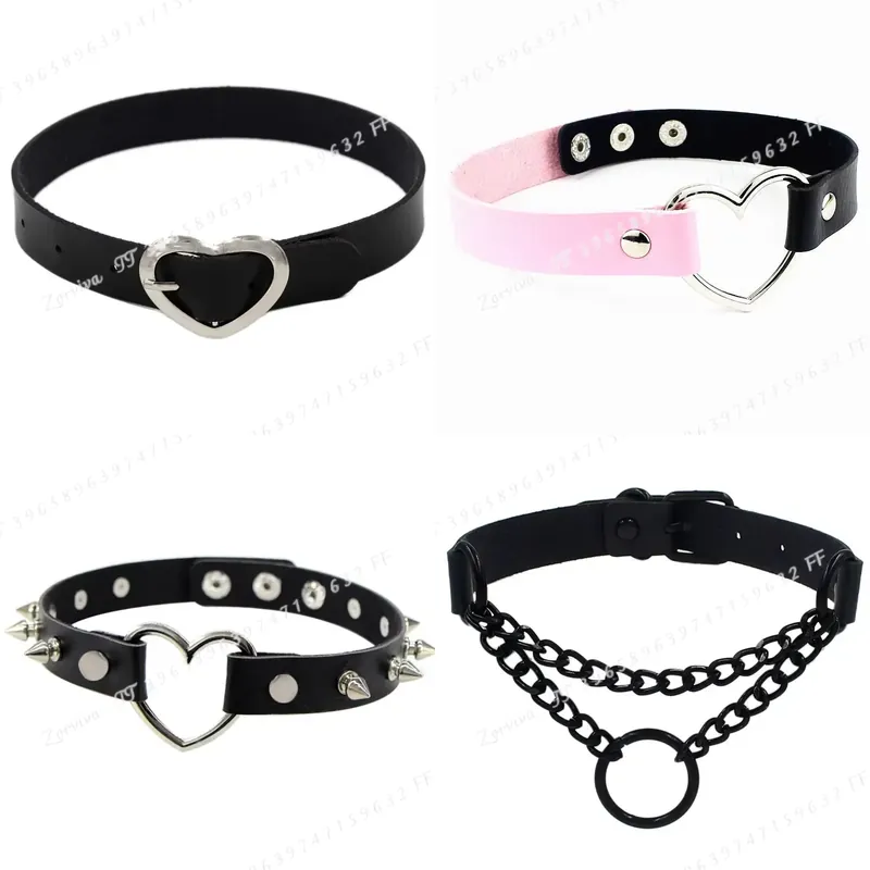 Magnetic Clasp Cosplay - Harajuku Punk Rock Gotik Gerdanlık Kadınlar