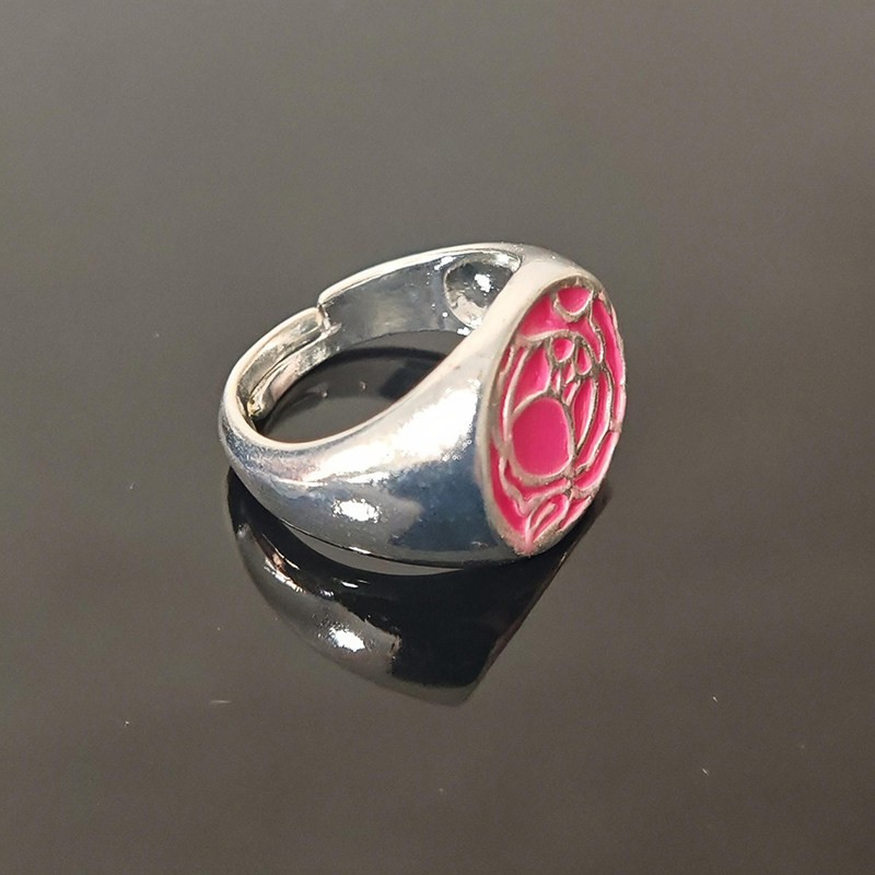 Pembe Gül Yüzük Tenjou Utena D - Cosplay Prop Diy incelemesi ve fiyatı