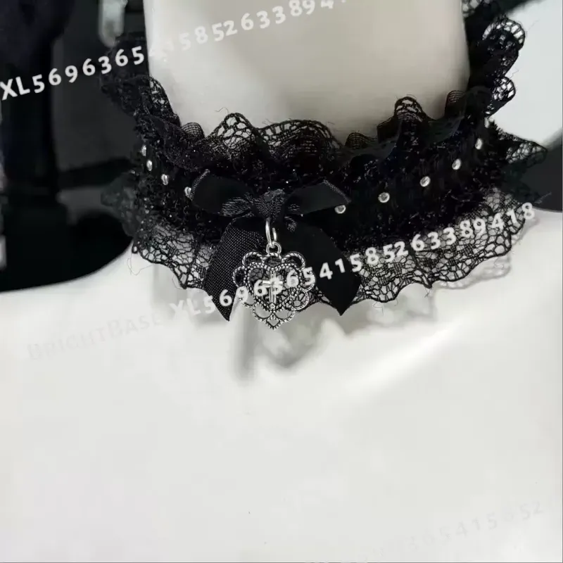 Gotik Siyah Dantel Gerdanlık,  - Magnetic Clasp Cosplay incelemesi ve fiyatı